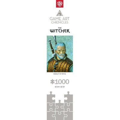 Пазл GoodLoot The Witcher Geralt of Rivia & Vincent van Gogh 1000 эл. (5908305247548) Винница - изображение 6