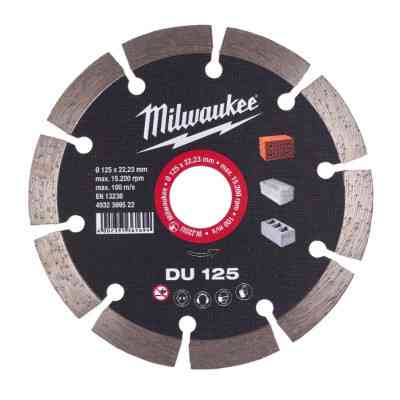Круг відрізний Milwaukee алмазний DU 125, 125мм (4932399522) Вінниця