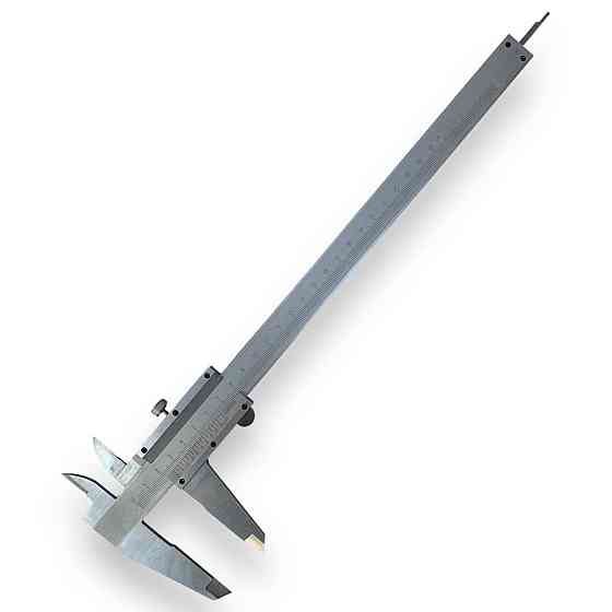 Штангенциркуль ШЦ-300 0,05 мм металевий – вимірювальний інструмент для точних вимірів до 300 мм. Харків