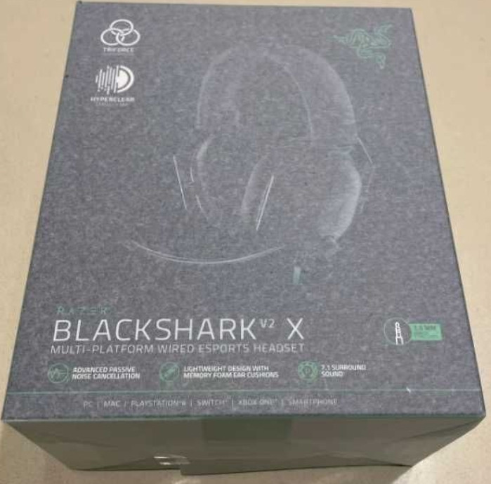 Новые! Razer BlackShark V2 X Black – игровые наушники с 7.1 звуком. Харьков - изображение 6