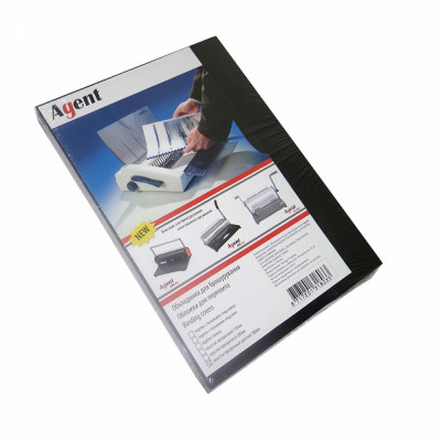 Обкладинка для палітурки Agent пласт. А4 180мк коричнева, уп/100 (1510489) Вінниця - фото 1