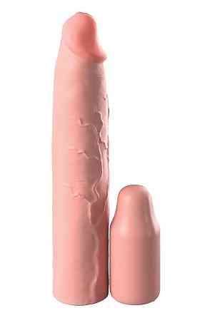 Насадка на пеніс Pipedream Fantasy X-tensions Elite бежева, 23 см Sex Aura Київ
