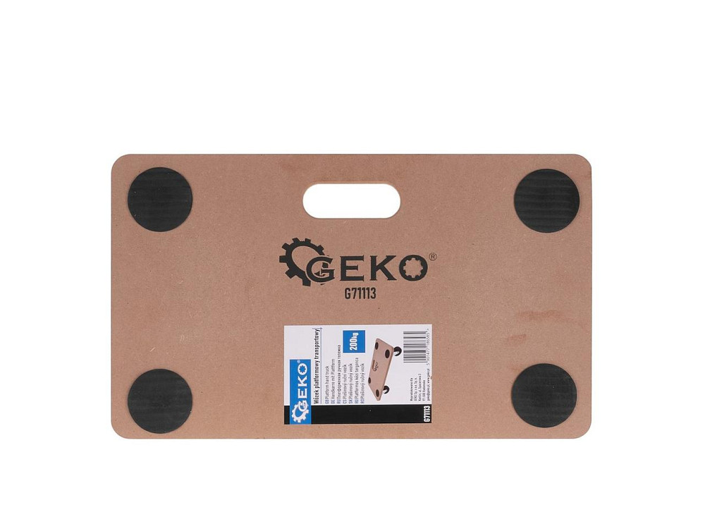 Візок платформний "GeKo" навантаження 200 кг, платформа 49х29см Стрый - изображение 4