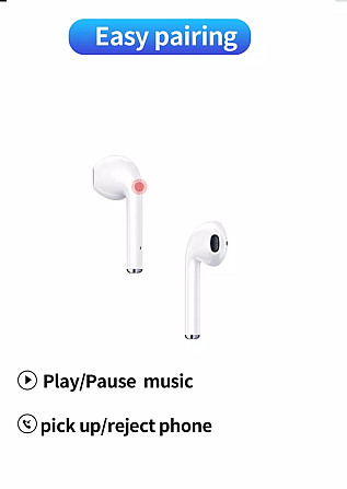 Навушники TWS i7mini по типу Airpods Bluetooth 5.0 + EDR Київ - фото 10
