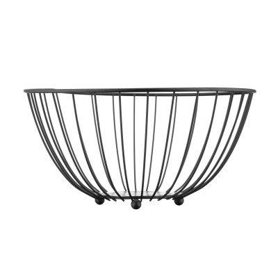 Фруктовница Ardesto Midori 28х28х13см, метал, чорний (AR0903B) Винница - изображение 3