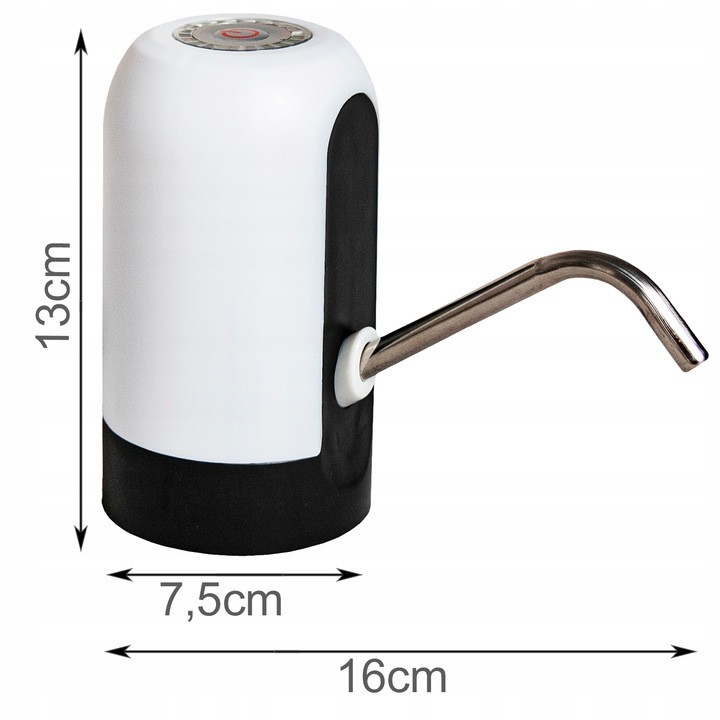 Електричний Насос для пляшок із водою від 1.5 л до 19.8 л Ruhhy (24042) Нововолинськ - фото 7