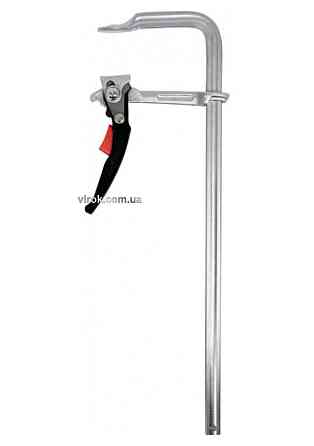 Струбцина з важільним затискачем, стальна, тип "F" YATO; l= 500 мм, h= 120 мм [2/4] Одеса