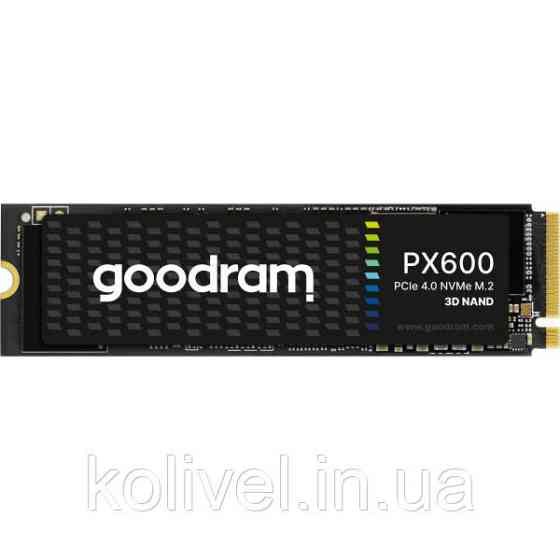 SSD 250GB GoodRAM PX600 M.2 2280 PCIe NVMe Gen 4x4 3D NAND, Retail (SSDPR-PX600-250-80#) Киев