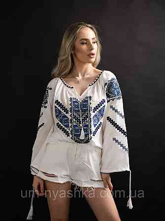 Жіноча лляна вишиванка "Мирослава" Кривий Ріг