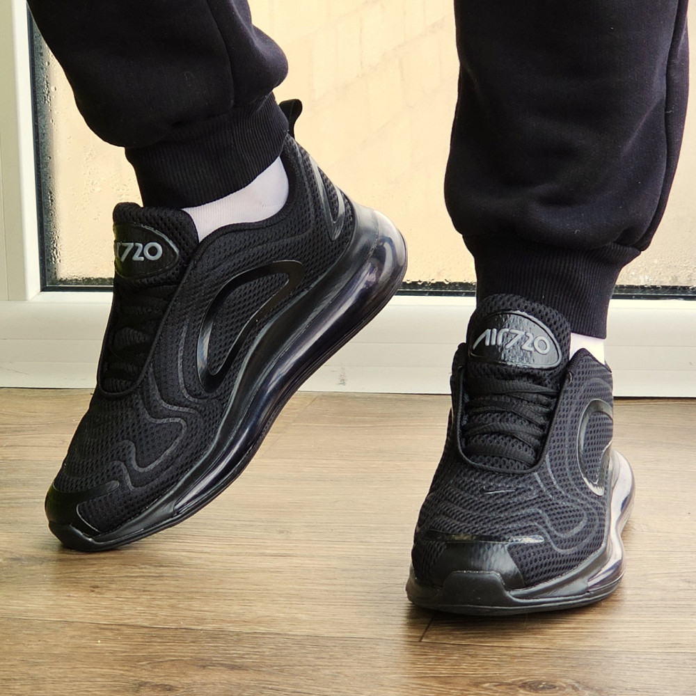 Кросівки Nike 720 Чорні з Амортизацією Жіночі Найк (розміри: 40,41,42,43) Дніпро - фото 6