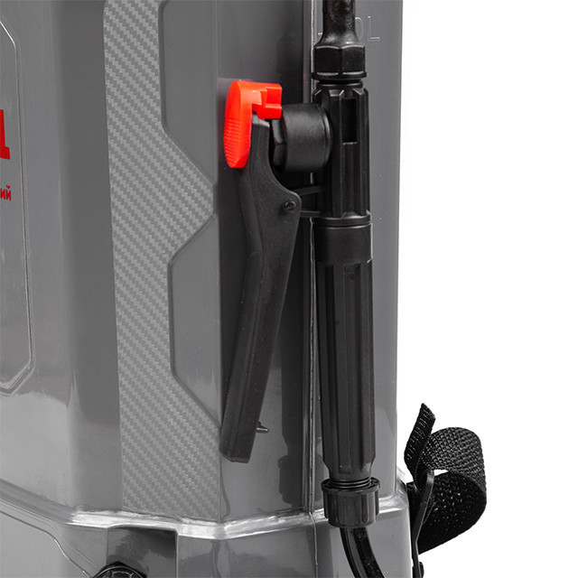 Обприскувач акумуляторний ранцевий 16 л, 3.1 л/хв, батарея 12 В/8 Аг INTERTOOL DT-9016 Київ - фото 9