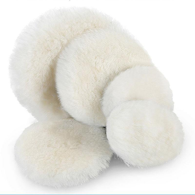 Вовняні полірувальні диски для авто, скла та металу, 2 шт Київ - фото 10