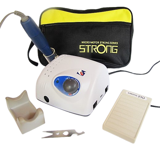 Фрезер для маникюра и педикюра Strong 210 ( 64 вт , 35000 оборотов) Киев - изображение 3