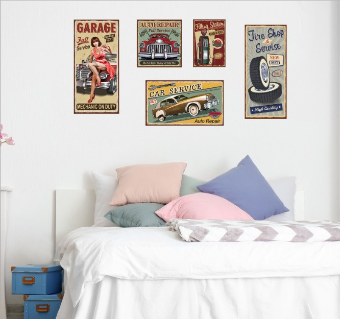 Виниловая наклейка настенная Ретро Киев - изображение 5