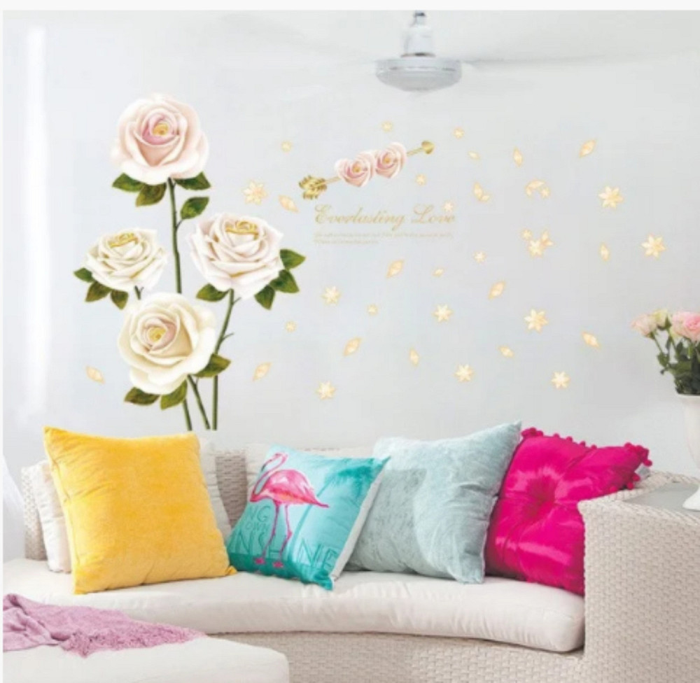 Наклейка декоративна Троянди Київ - фото 9