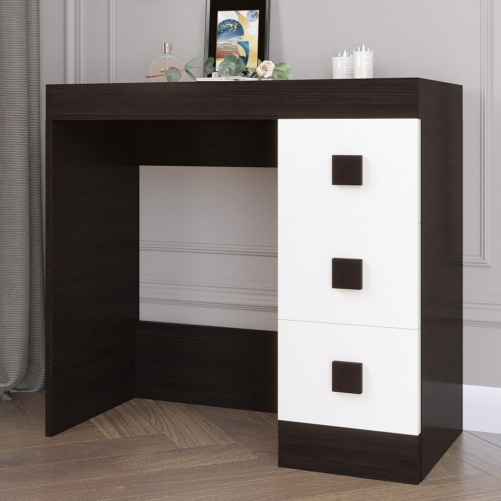 Туалетний столик Соната Еверест венге темний + білий (DTM-2609) Львів - фото 2