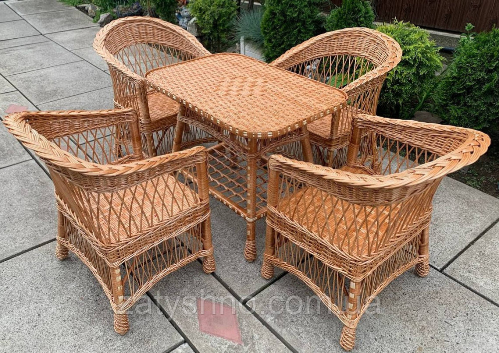 Набір садовий стіл і крісла Київ - фото 7