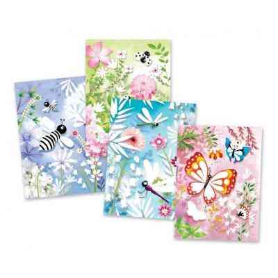 Набір для творчості Djeco Художній комплект малювання блискітками Блискучі метелики (DJ09503) Вінниця