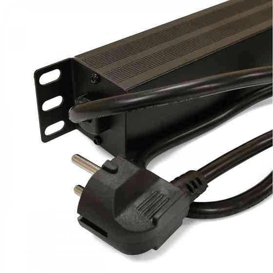 Мережевий фільтр Kingda (KD-GER(16)N1008WKPDY30W19A) чорний, 8 розеток з вимикачем, довжина кабелю 1.8 м Київ