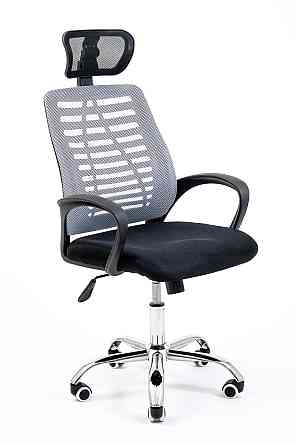 Офісне Крісло Керівника Richman Blast Сітка Чорно-сірий Київ