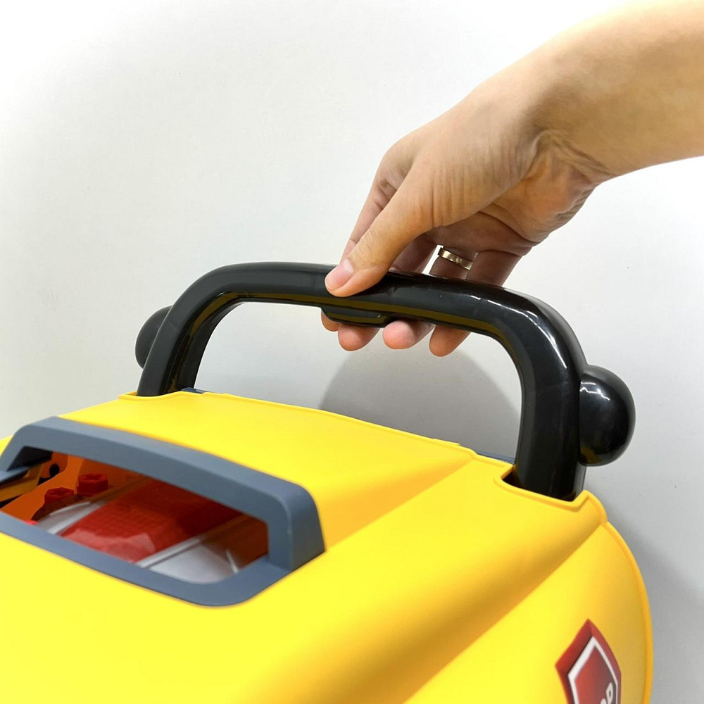 Машина-конструктор 59 деталей звук підсвічування Жовтий (D001-1) Чернигов - изображение 7