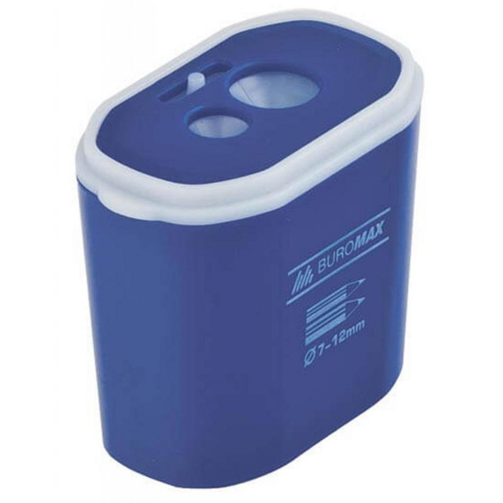 Точилка Buromax with a container, large, double, plastic (BM.4776) Винница - изображение 2