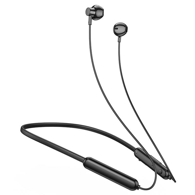 Бездротові спортивні навушники HOCO ES67 Perception neckband BT earphones Black Одеса - фото 1