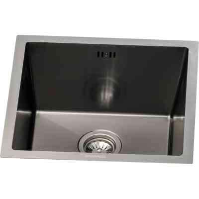 Мийка кухонна GRANADO Under top STEEL S201 black (GS08201B) Вінниця