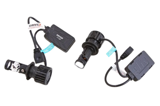 Лампа диодная   H7 12-24В с линзой 8000лм/6000К/55Вт/CSP3570 Decker с кулером +CAN-модуль Винница