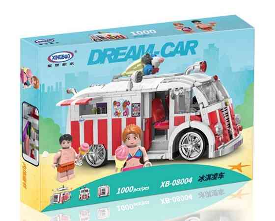 Конструктор XINGBAO XB-08004 MOC Фургон із морозивом, 1000 елемента Вінниця