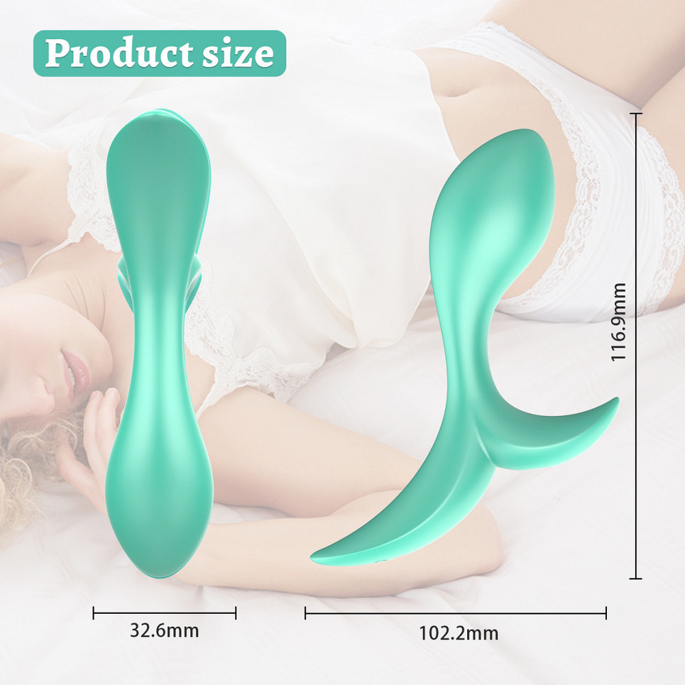 Анальний вібратор Every Night Toys Sally з дистанційним керуванням, бірюзовий, 10 режимів вібрації Sex Aura Київ - фото 7