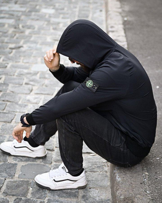 Міська Вітровка Stone island кишеня black 4 ДЛ7035 Одеса - фото 7