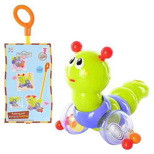 Дитяча каталка Гусениця 686/9147 на паличці Вінниця