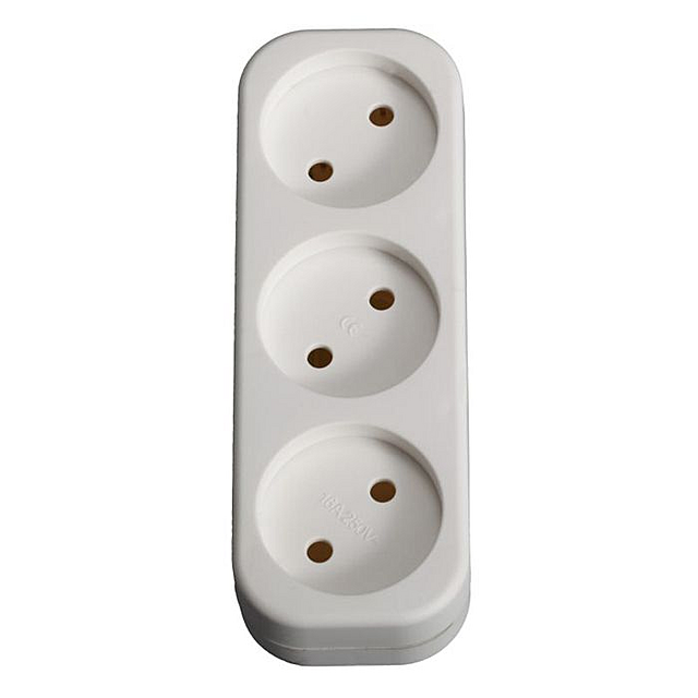 Тройник прямой без заземления 7373 Харьков - изображение 1