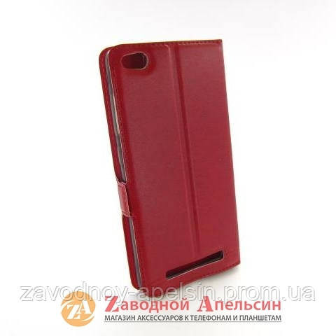 Чохол книжка Xiaomi Redmi 3 4A Smart Case (червоний) Одеса - фото 2