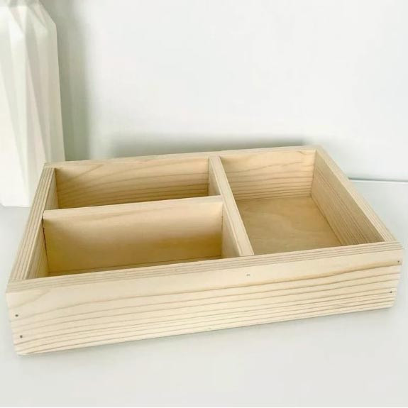 Менажница деревянная 