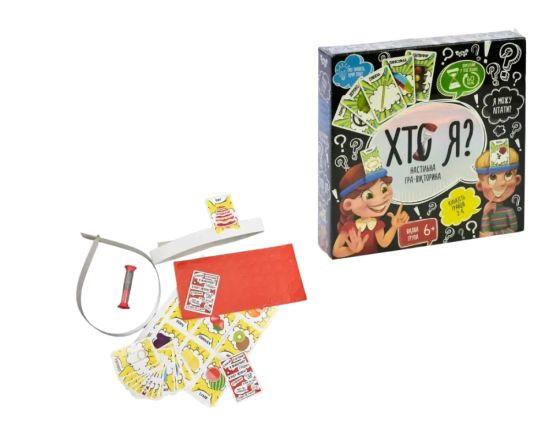 Настольная игра ХТО Я? 7621DT на укр. языке Винница