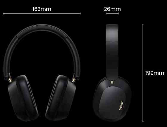 Навушники Ugreen Max5c (LDAC Hi-Res, NC, app, BT 5.4, 75 годин роботи) Харьков