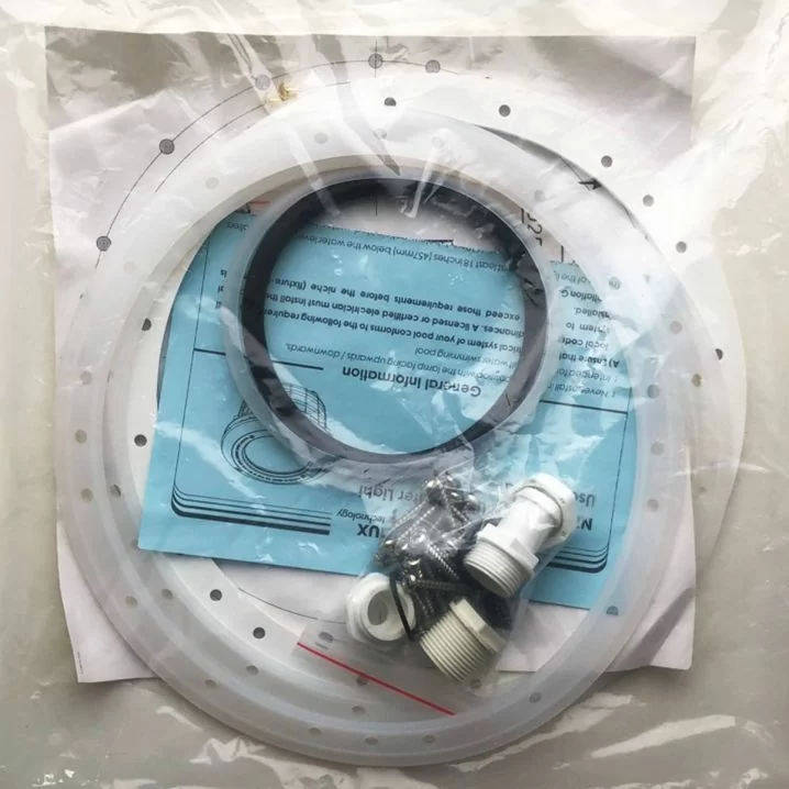 Корпус прожекторов для бассейнов Emaux PAR56 NP300-S (без лампы) S/S накладка. латунные вставки Киев - изображение 9