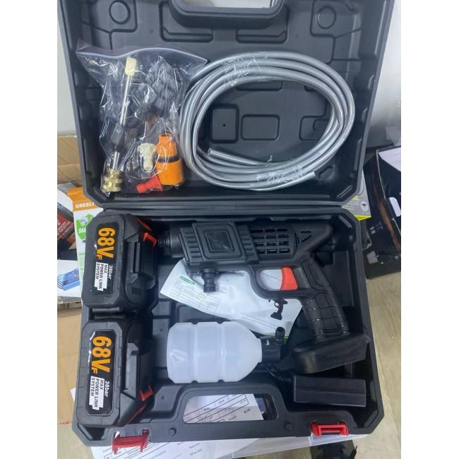 Ручная аккумуляторная минимойка высокого давления с 2 АКБ, портативная мойка для дома и авто Одесса - изображение 2