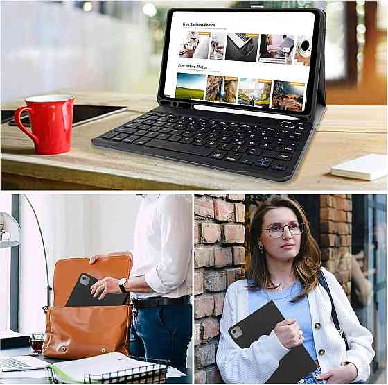 Чохол DINGRICH з клавіатурою для iPad Air 5 2022/Air 4 2020 10.9/iPad 4-го покоління 10.9 / iPad Pro 11 2018 Дніпро