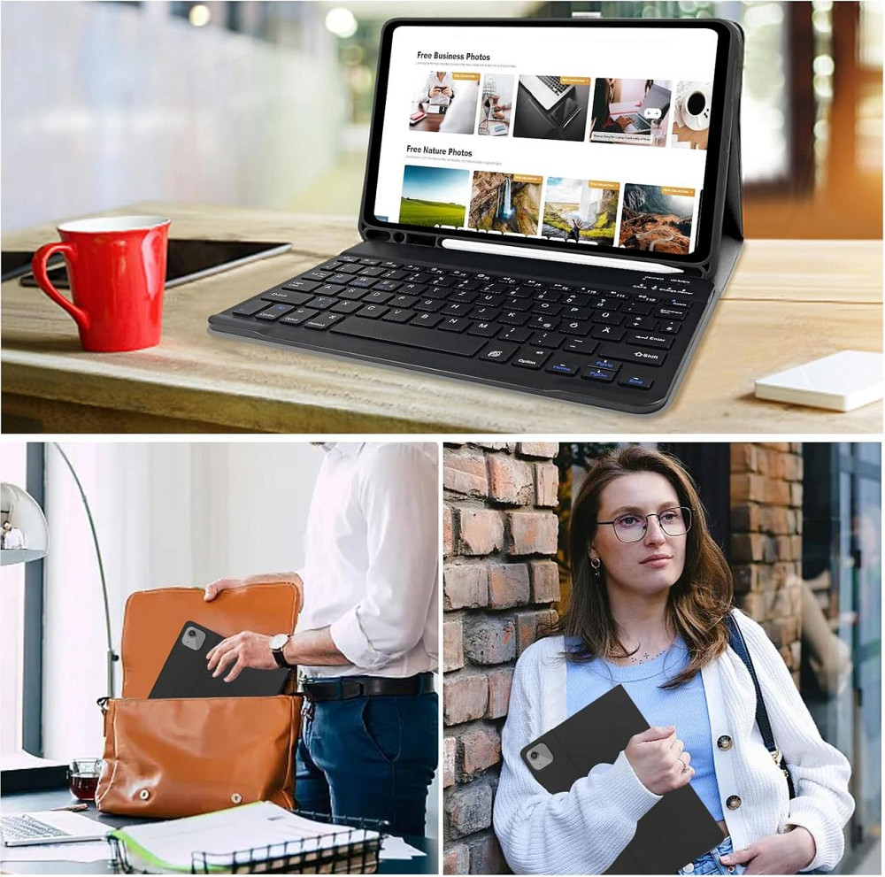 Чохол DINGRICH з клавіатурою для iPad Air 5 2022/Air 4 2020 10.9/iPad 4-го покоління 10.9 / iPad Pro 11 2018 Дніпро - фото 6