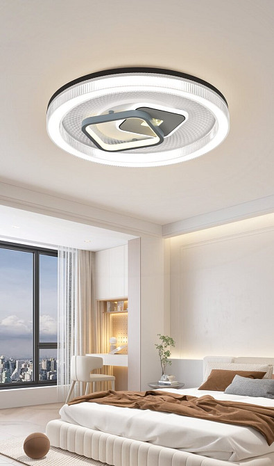 VALESO Світлодіодна пристельова люстра 2H-005, Білий+Чорний Коломыя - изображение 2