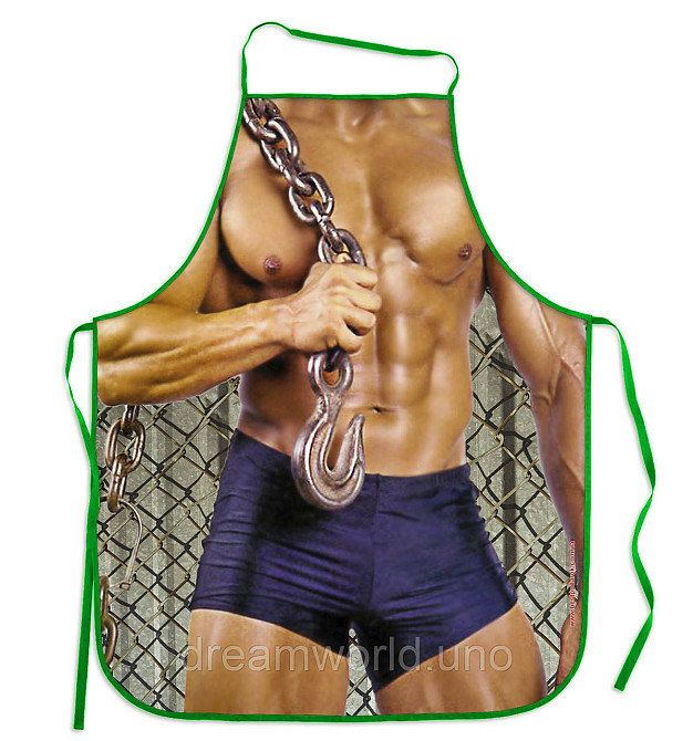 Прикольные фартуки Мачо с цепью Харьков - изображение 1