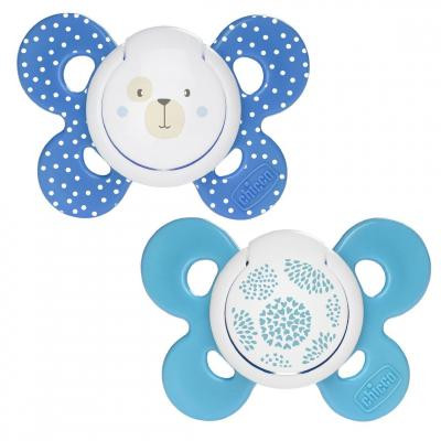 Пустушка Chicco Physio Comfort силіконова 6-16 міс 2 шт блакитна (74933.21.00.00) Вінниця - фото 1