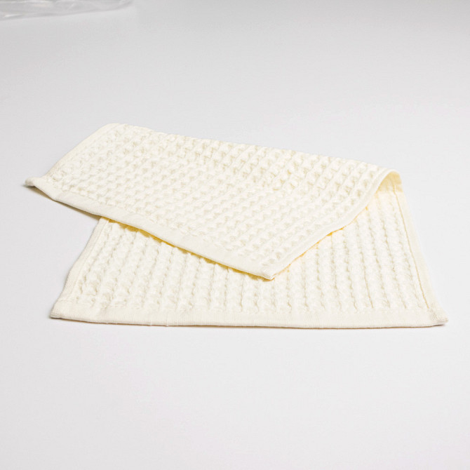 Набір вафельних рушників 30х50см 12 шт GM Textile 260г/м2 (6 кольорів) Суми - фото 5