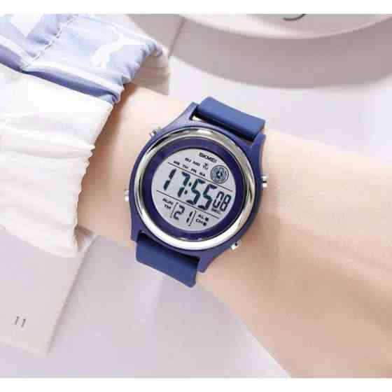 Дитячий наручний електронний годинник Skmei Game (Blue) Вінниця