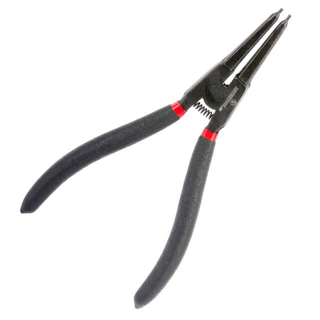 Набір щипців INTERTOOL HT-7015 для стопорних кілець 4 шт., 180 мм, 40 Cr-V - з хром-ванадієвої сталі Львів - фото 7
