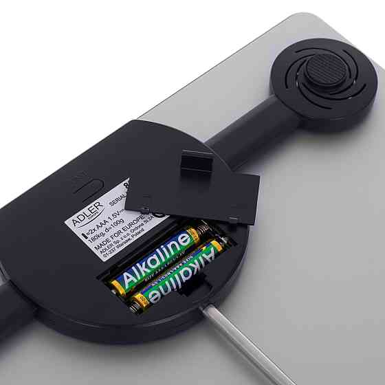 Ваги напольні Adler AD 8174 silver електронні/ 180кг/ 2хААА/ автовимкнення Винница