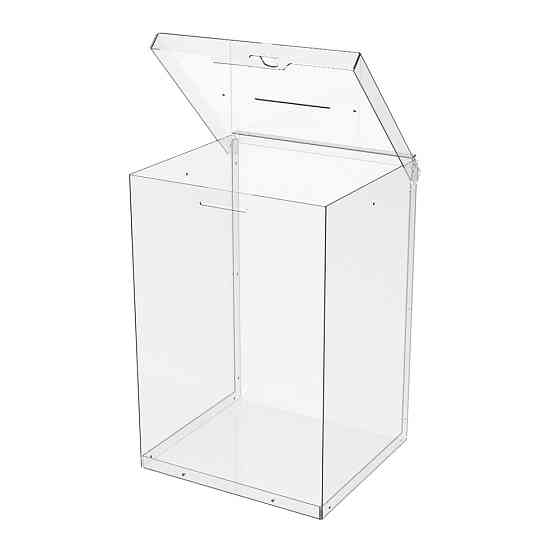 Ящик EKOSTAR с замком для пожертвований и сбора денег 220x200x320. Объем 14 литров Киев